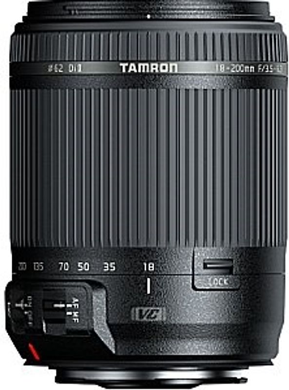 Tamron 18-200 mm F3.5-6.3 Di VC II 62 mm Filtergewinde (Canon EF Anschluss) schwarz
