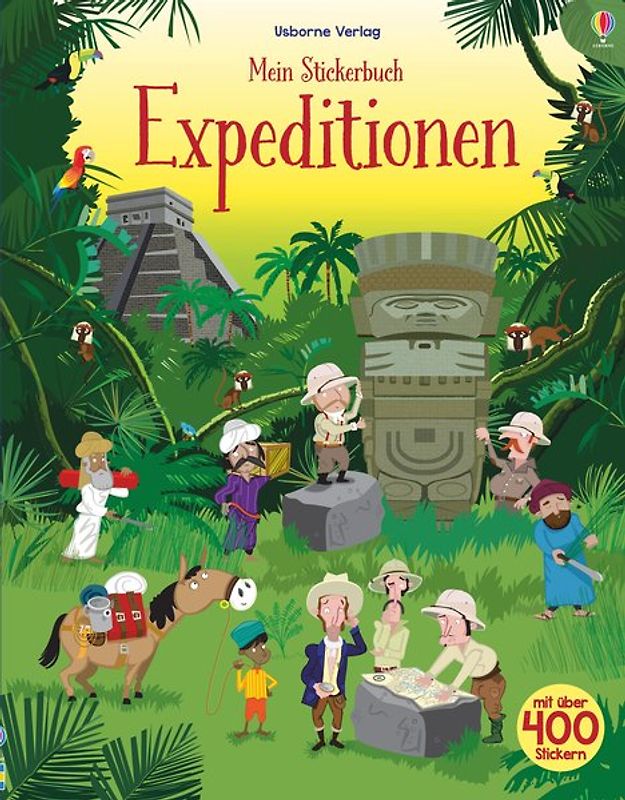Mein Stickerbuch: Expeditionen