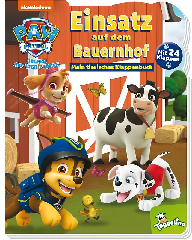 PAW Patrol: Einsatz auf dem Bauernhof: Mein tierisches Klappenbuch