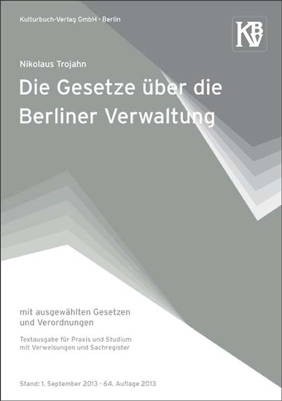 Die Gesetze über die Berliner Verwaltung