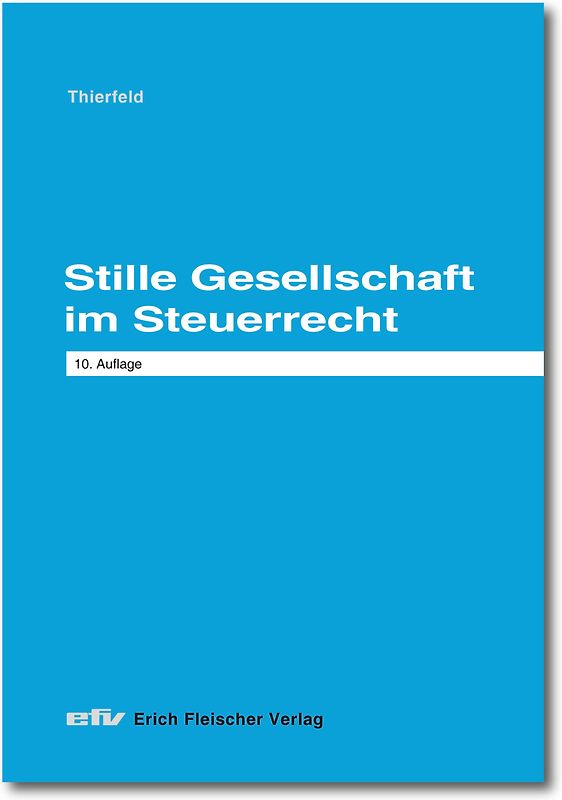 Stille Gesellschaft im Steuerrecht