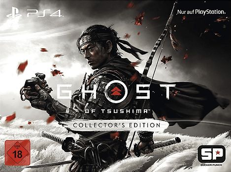 Ghost of Tsushima [Collectors Edition, inkl. Sakai-Maske mit Gestel, Karte aus Stoff] PlayStation 4