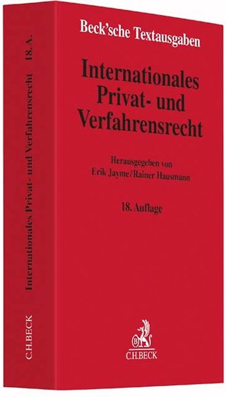 Internationales Privat- und Verfahrensrecht
