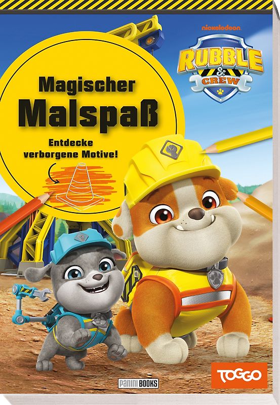 Rubble & Crew: Magischer Malspaß - Entdecke verborgene Motive!