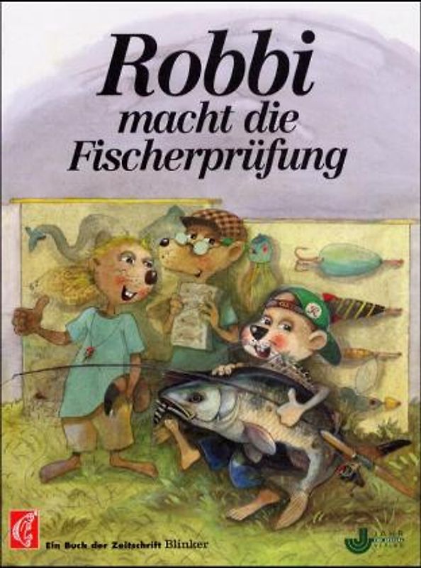 Robbi macht die Fischerprüfung