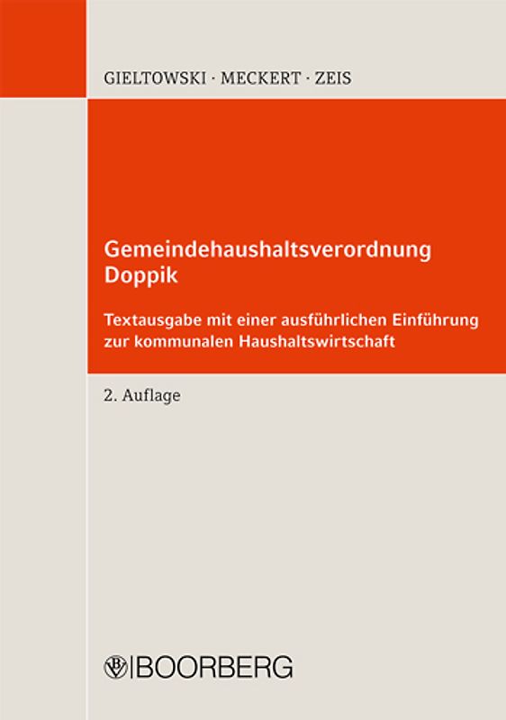 Gemeindehaushaltsverordnung  Doppik