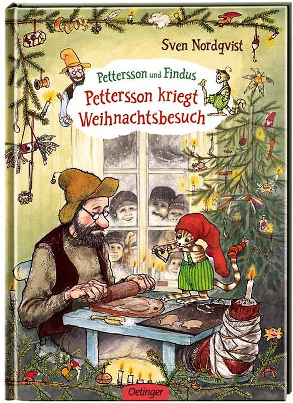 Pettersson und Findus. Pettersson kriegt Weihnachtsbesuch