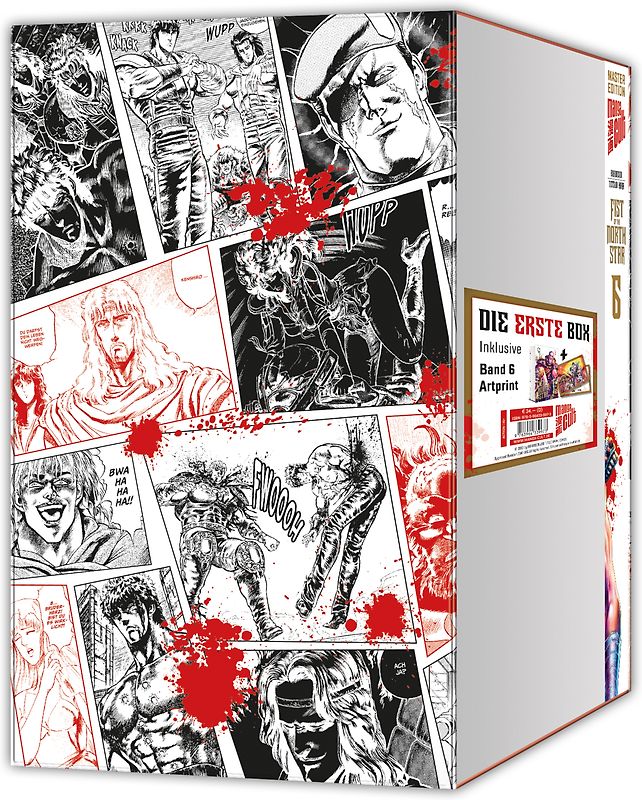 Fist of the North Star Master Edition 6 mit Sammelschuber