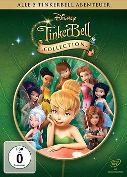 Tinkerbell - Alle 5 Tinkerbell Abenteuer [5 DVDs] DVD