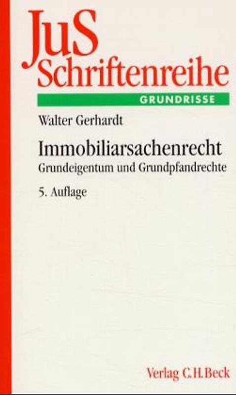 Immobiliarsachenrecht