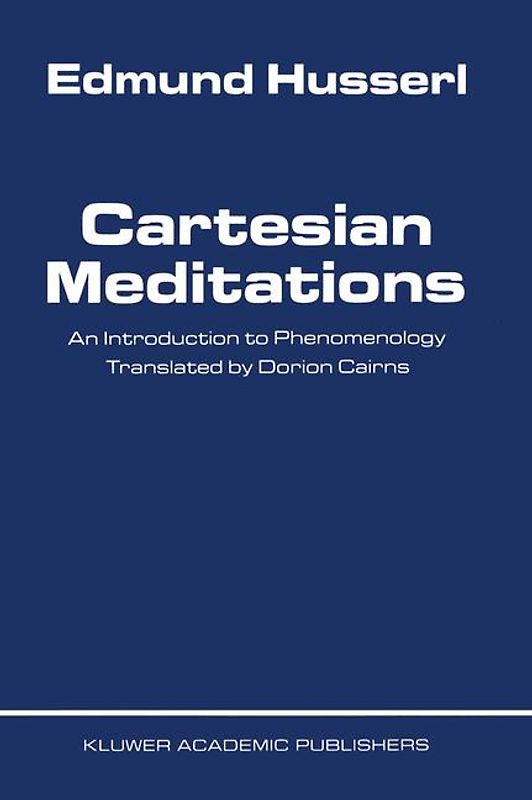 Cartesian Meditations
