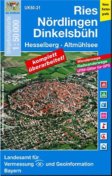 UK50-21 Ries, Nördlingen, Dinkelsbühl