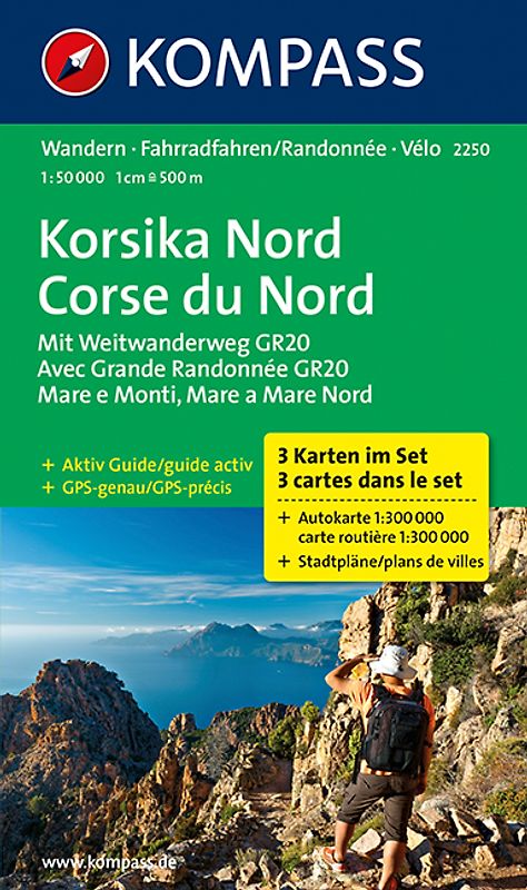 Korsika Nord - Corse du Nord - Weitwanderweg GR20