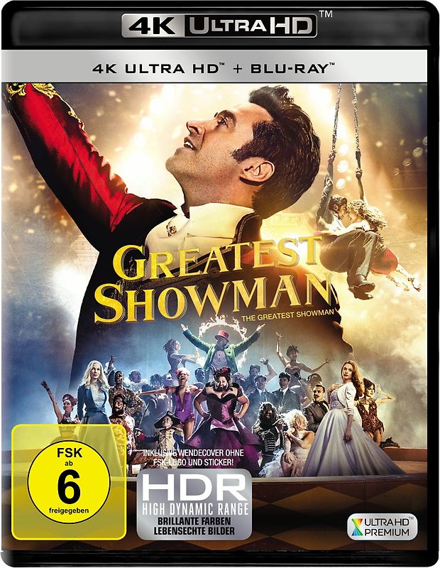 Greatest Showman UHD Blu-ray 4K Ultra HD Blu-ray