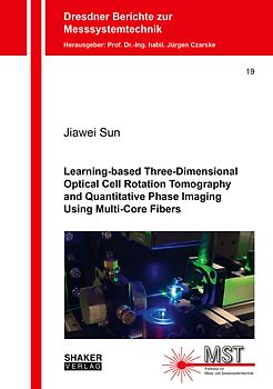 Learning-based Three-Dimensional Optical Cell Rotation Tomography and Quantitative Phase Imaging Using Multi-Core Fibers