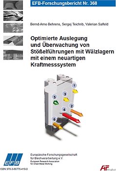 Optimierte Auslegung und Überwachung von Stößelführungen mit Wälzlagern mit einem neuartigen Kraftmesssystem