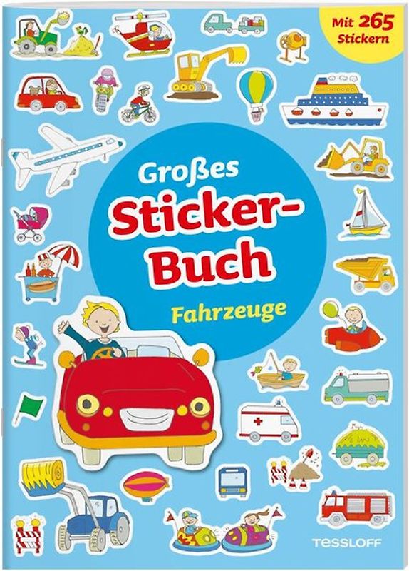 Großes Sticker-Buch Fahrzeuge