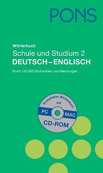 PONS Wörterbuch Schule und Studium 2