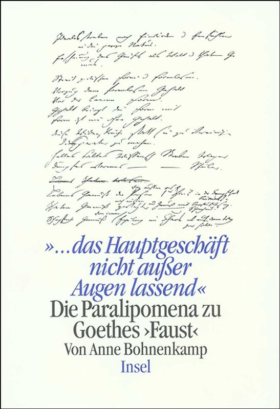 »... das Hauptgeschäft nicht aus den Augen lassend«