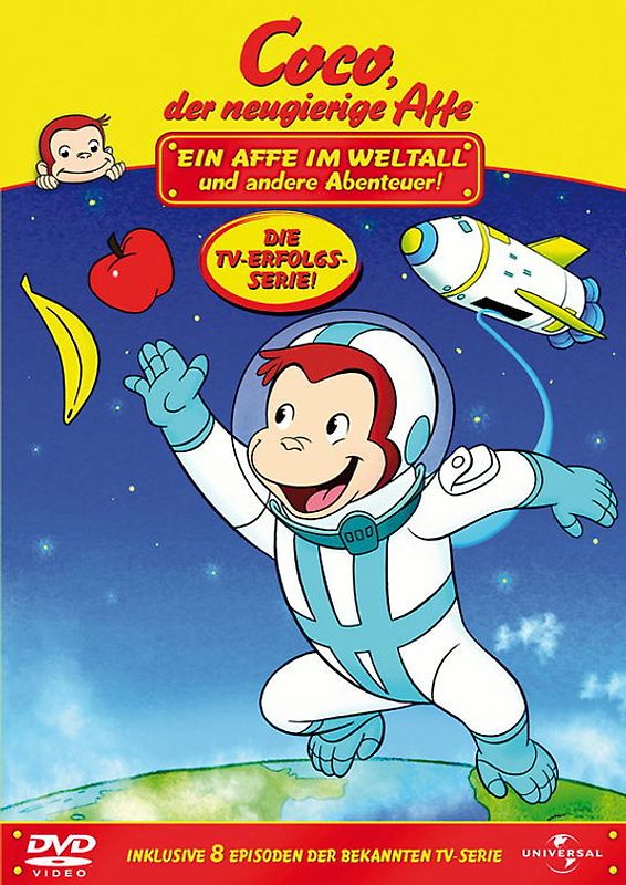 Coco, der neugierige Affe - Ein Affe im Weltall und andere Abenteuer DVD