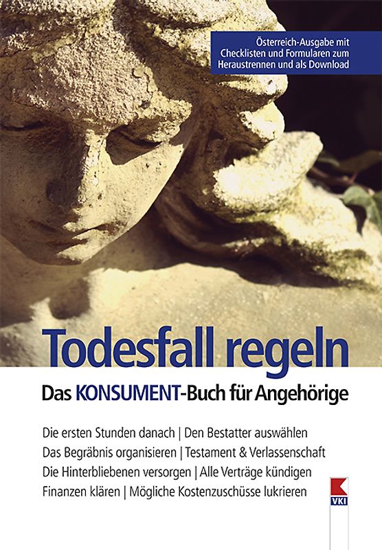 Todesfall regeln. Das KONSUMENT-Buch für Angehörige