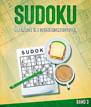 444 Rätsel in 3 Schwierigkeitsstufen: leicht, mittel und schwer - BAND 3