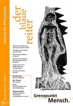 Der Blaue Reiter. Journal für Philosophie / Grenzpunkt Mensch