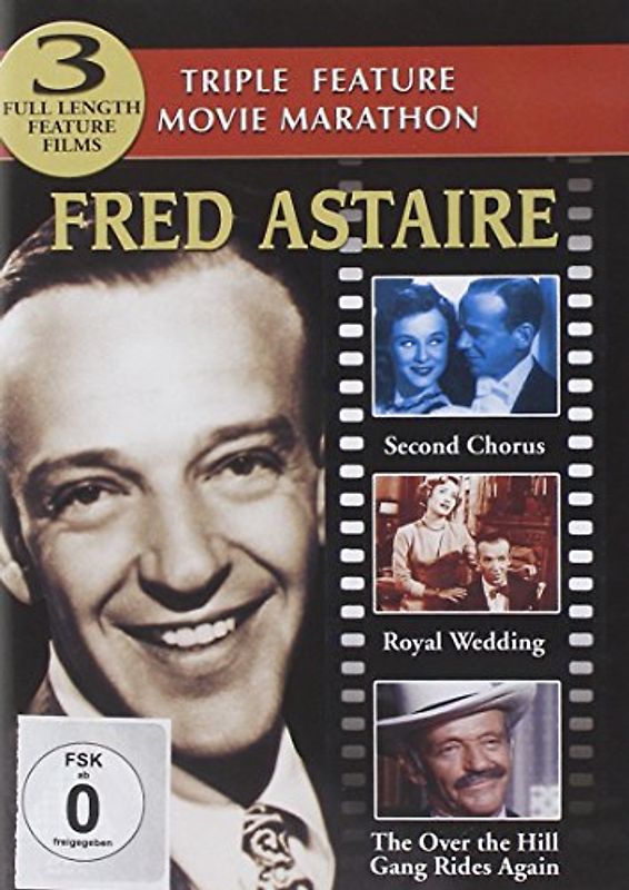 Triple Feature Movie Marathon Fred Astaire DVD