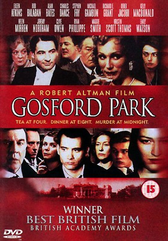 Gosford Park [UK Import] DVD