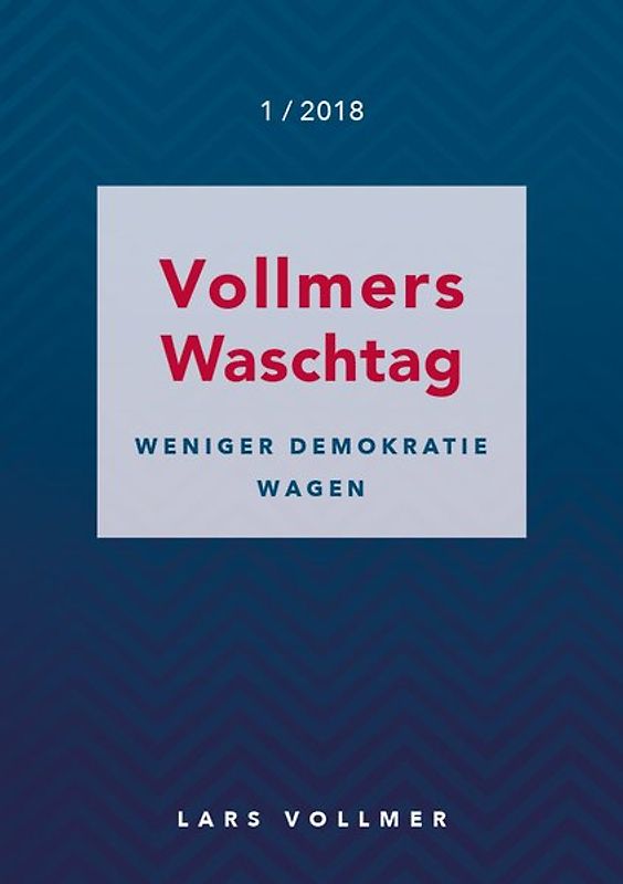Weniger Demokratie wagen!