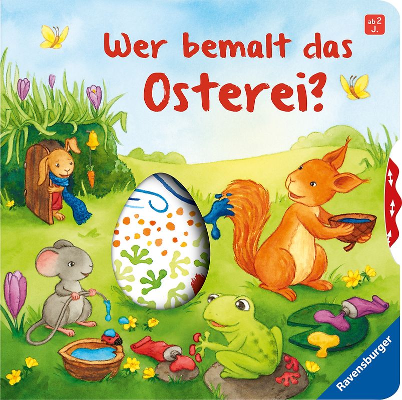 Wer bemalt das Osterei?