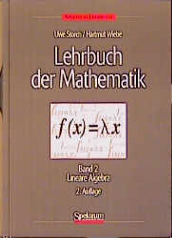 Lehrbuch der Mathematik, Band 2