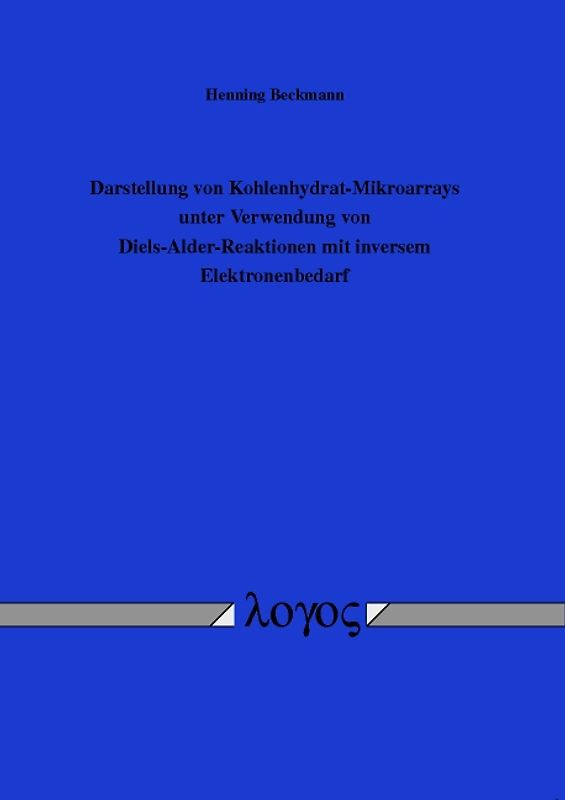 Darstellung von Kohlenhydrat-Mikroarrays unter Verwendung von Diels-Alder-Reaktionen mit inversem Elektronenbedarf