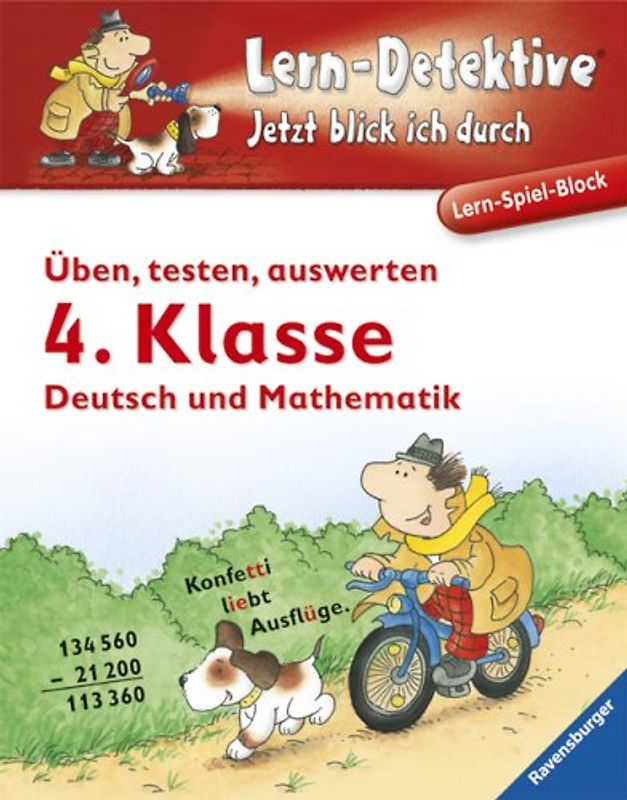 Üben, testen, auswerten (4. Klasse). Deutsch und Mathematik