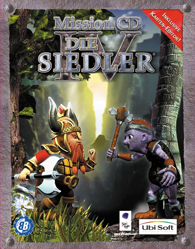 Die Siedler IV: Mission CD inkl. Karteneditor PC Spiele