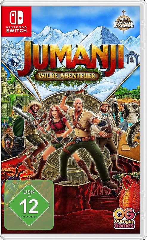 Jumanji: Wilde Abenteuer Nintendo Switch