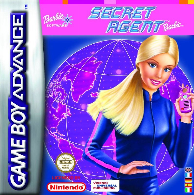 Barbie Secret Agent Nintendo Game Boy Advance