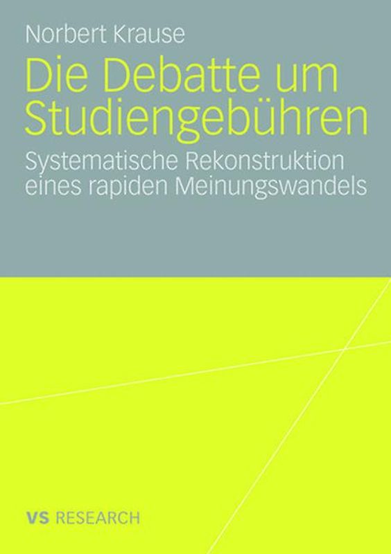 Die Debatte um Studiengebühren