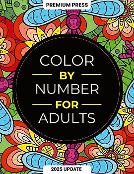 Color By Number For Adults