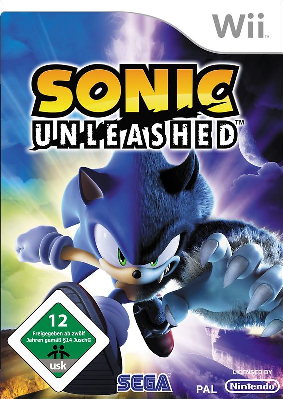 Sonic Unleashed Nintendo Wii