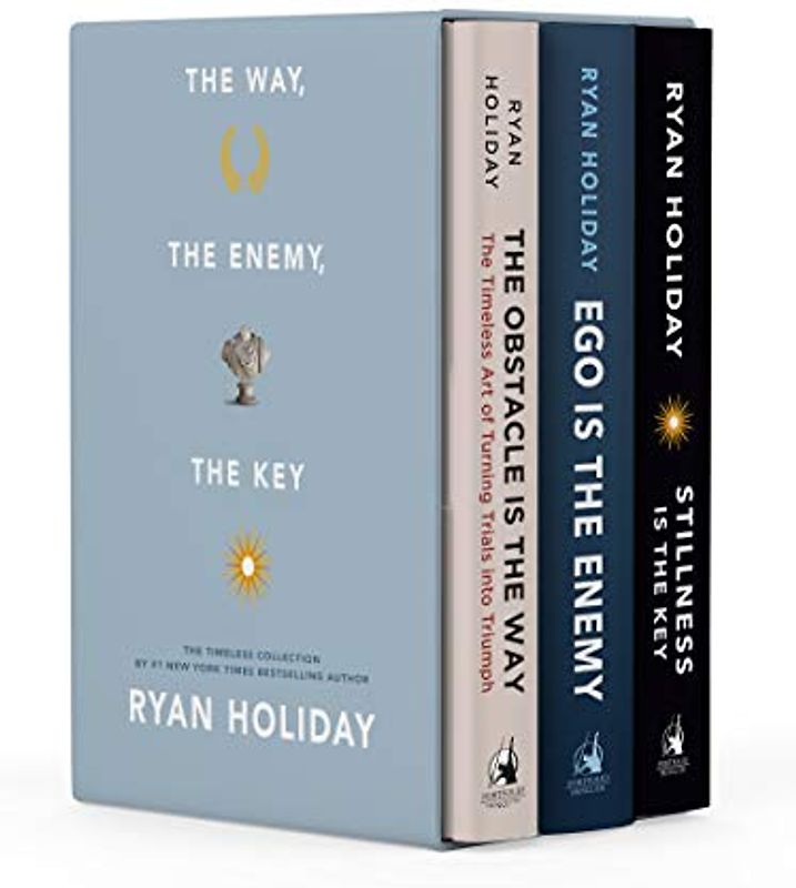 The Way, the Enemy, and the Key: A Boxed Set of The Obstacle is the Way, Ego is the Enemy & Stillness is the Key