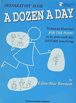 A Dozen a Day Preparatory Book - Book/Audio