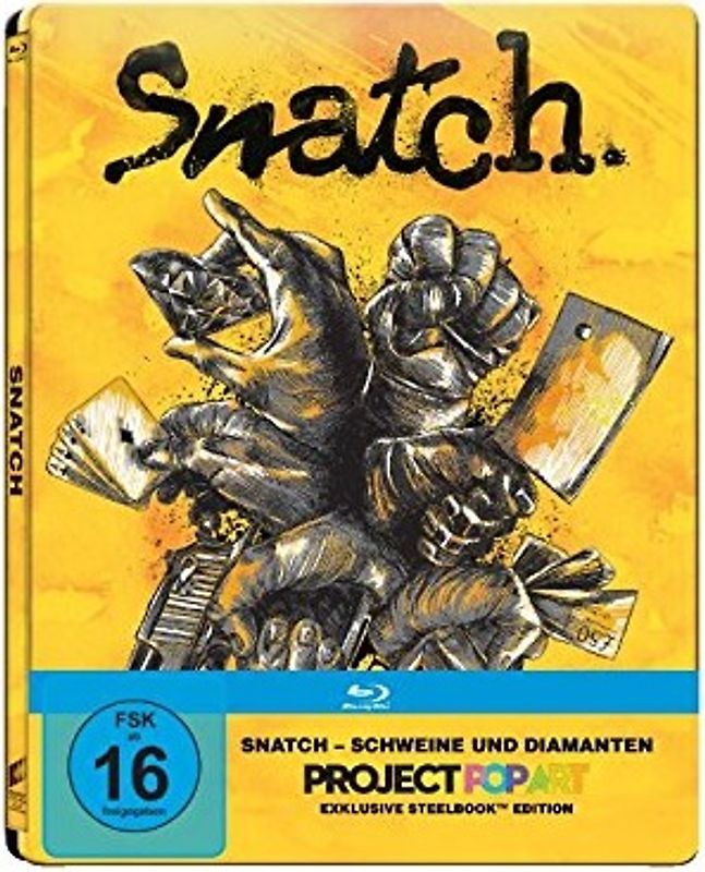 Snatch - Schweine und Diamanten [Project Pop Art Steelbook Edition] Blu-ray Disc
