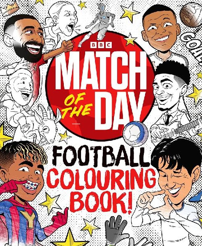 The Match of the Day Football Colouring Book