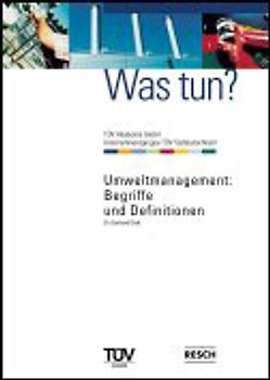 Umweltmanagement: Begriffe und Definitionen