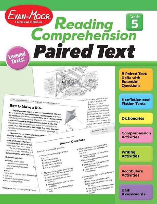 Reading Comprehension: Paired Text, Grade 5 Teacher Resource