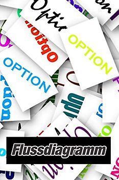 Flussdiagramm: Buch mit Vorlagen für Flussdiagramme - zu jedem Diagramm eine Seite für Notizen