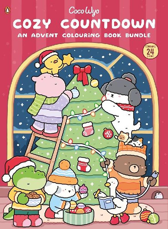 Coco Wyo: Cozy Countdown - An Advent Colouring Book Bundle