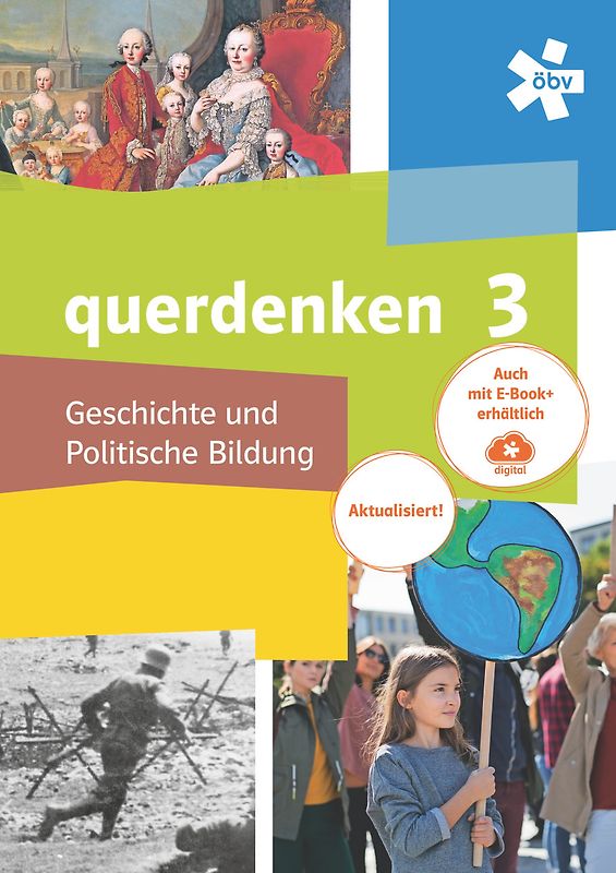 querdenken 3 - Geschichte und politische Bildung, Schulbuch + E-Book