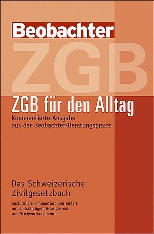 ZGB für den Alltag
